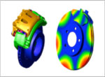 Coupled thermal-structural (friction) brake squeal analysis